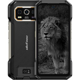 Ulefone Armor 27 Pro Smartphone Rugerizado 12GB RAM 256GB 6.78" 5G Negro IP68 IP69K MIL-STD-810H Batería 10600mAh Carga 33W Ref. ULEAR27PROB